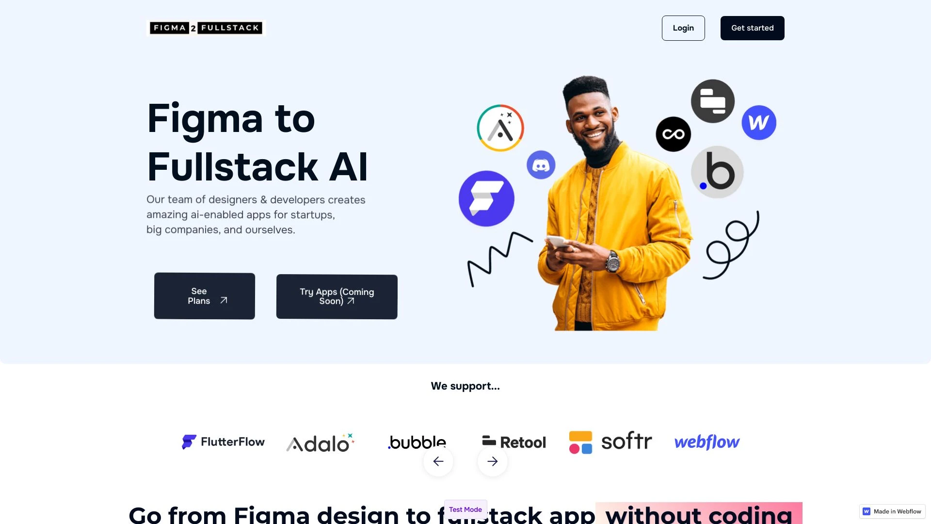 Figma to Fullstack AI - AI Tool Ocean