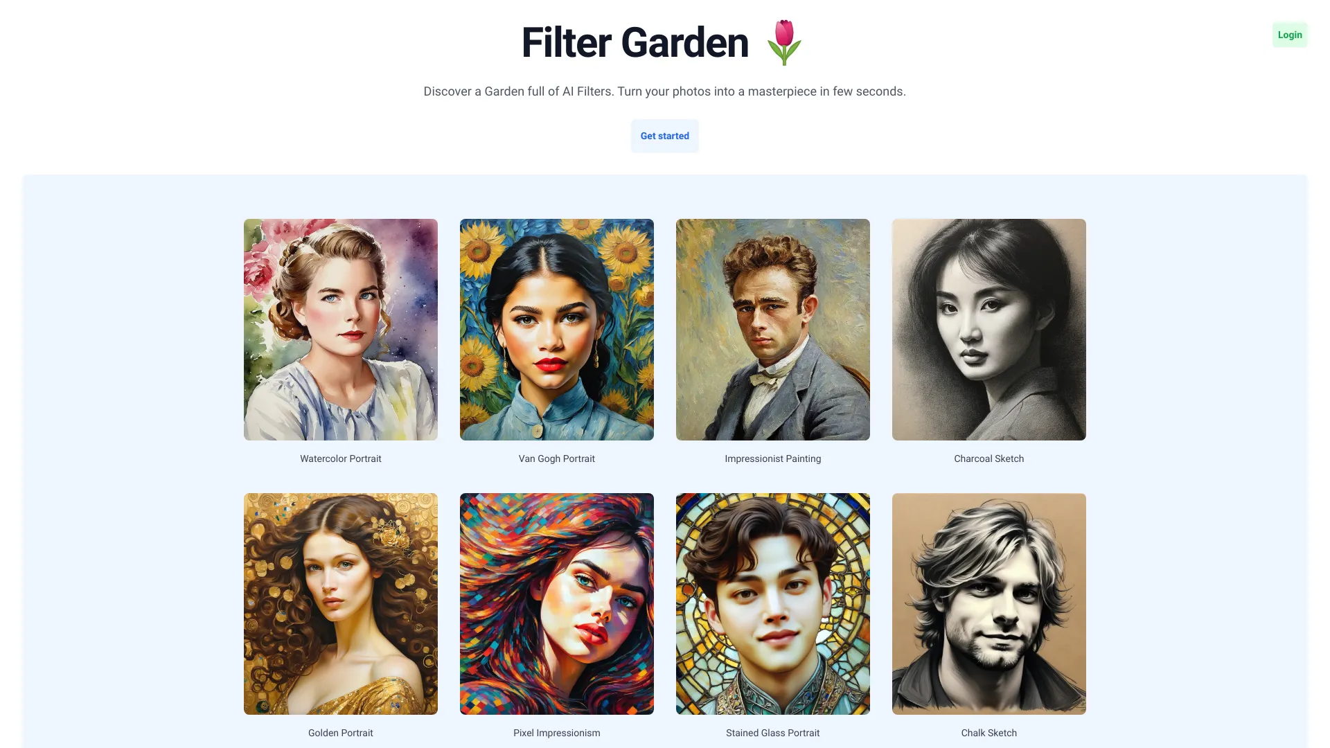 Filter Garden - AI Tool Ocean