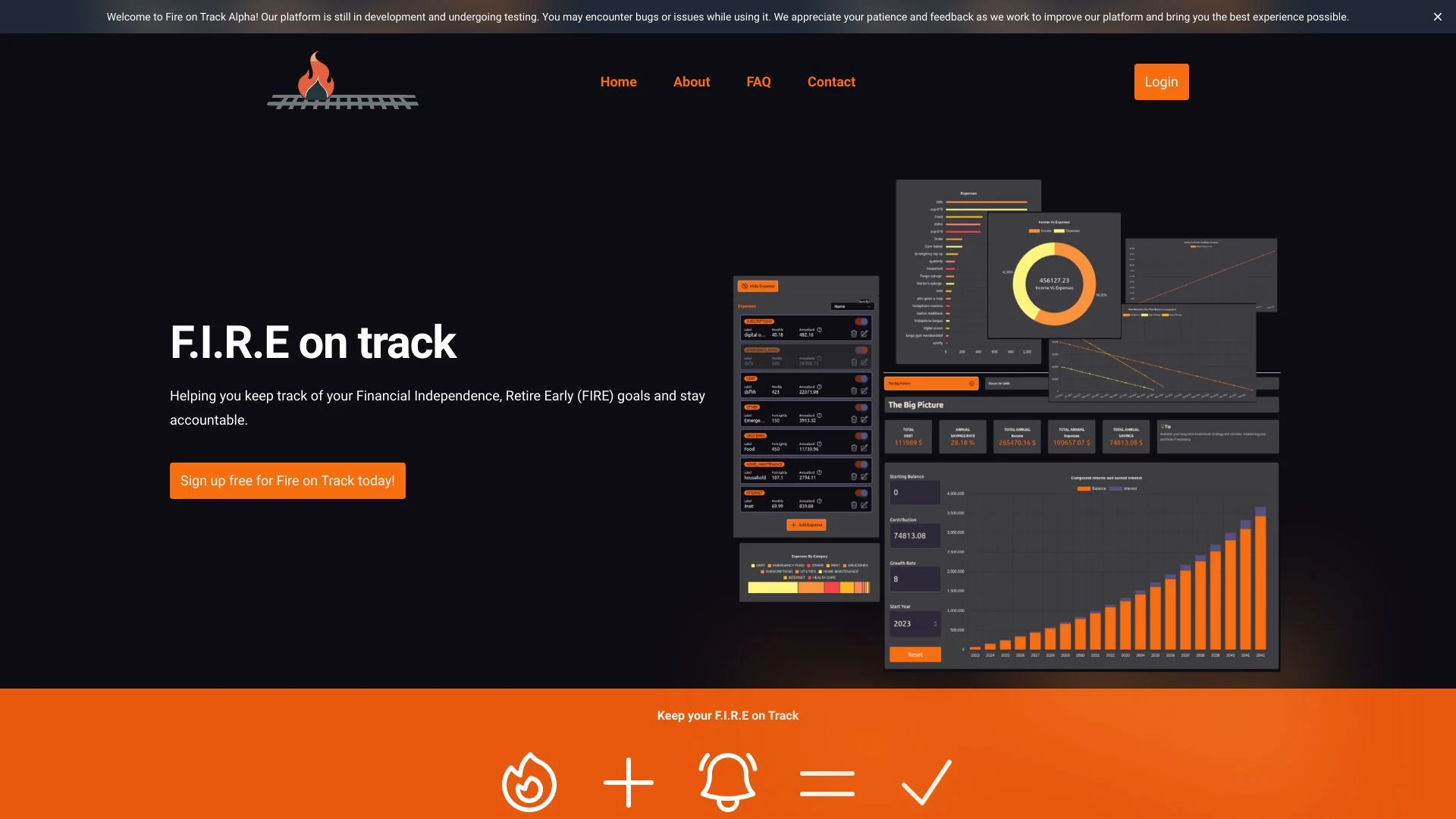 F.I.R.E On Track - AI Tool Ocean