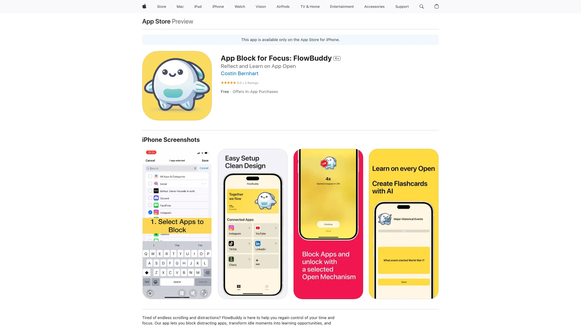 FlowBuddy - AI Tool Ocean