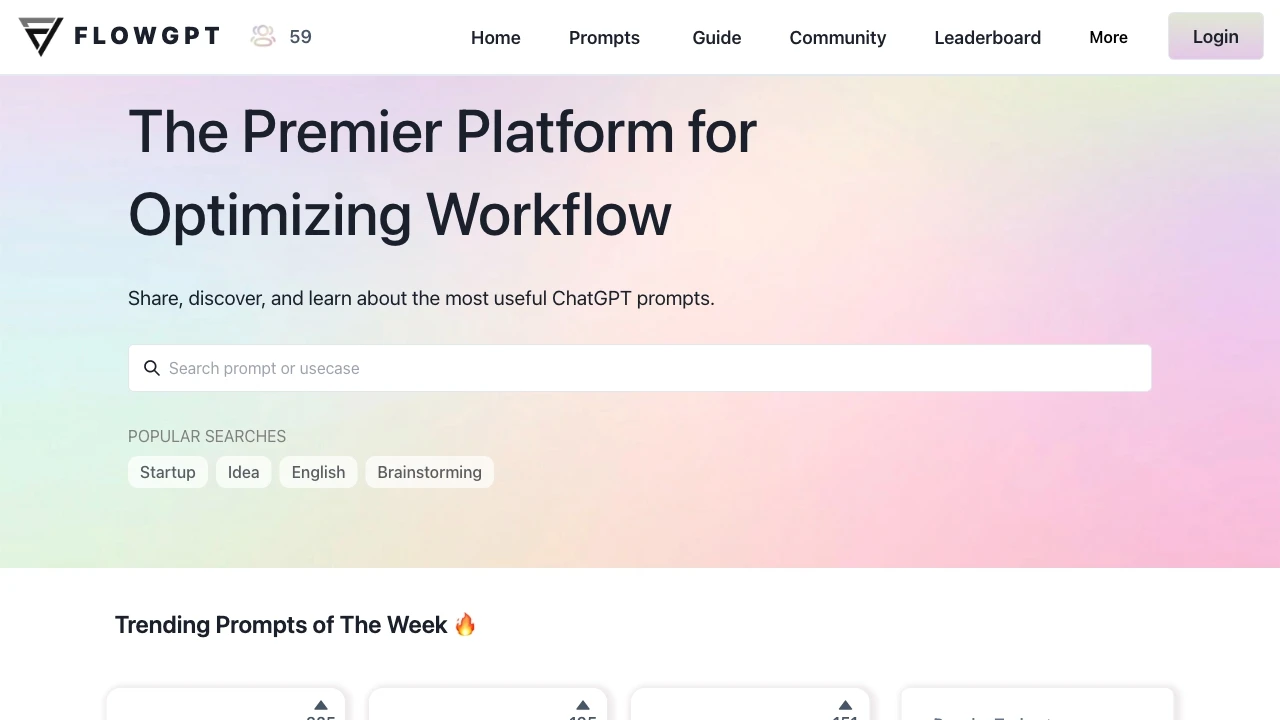 FlowGPT - AI Tool Ocean