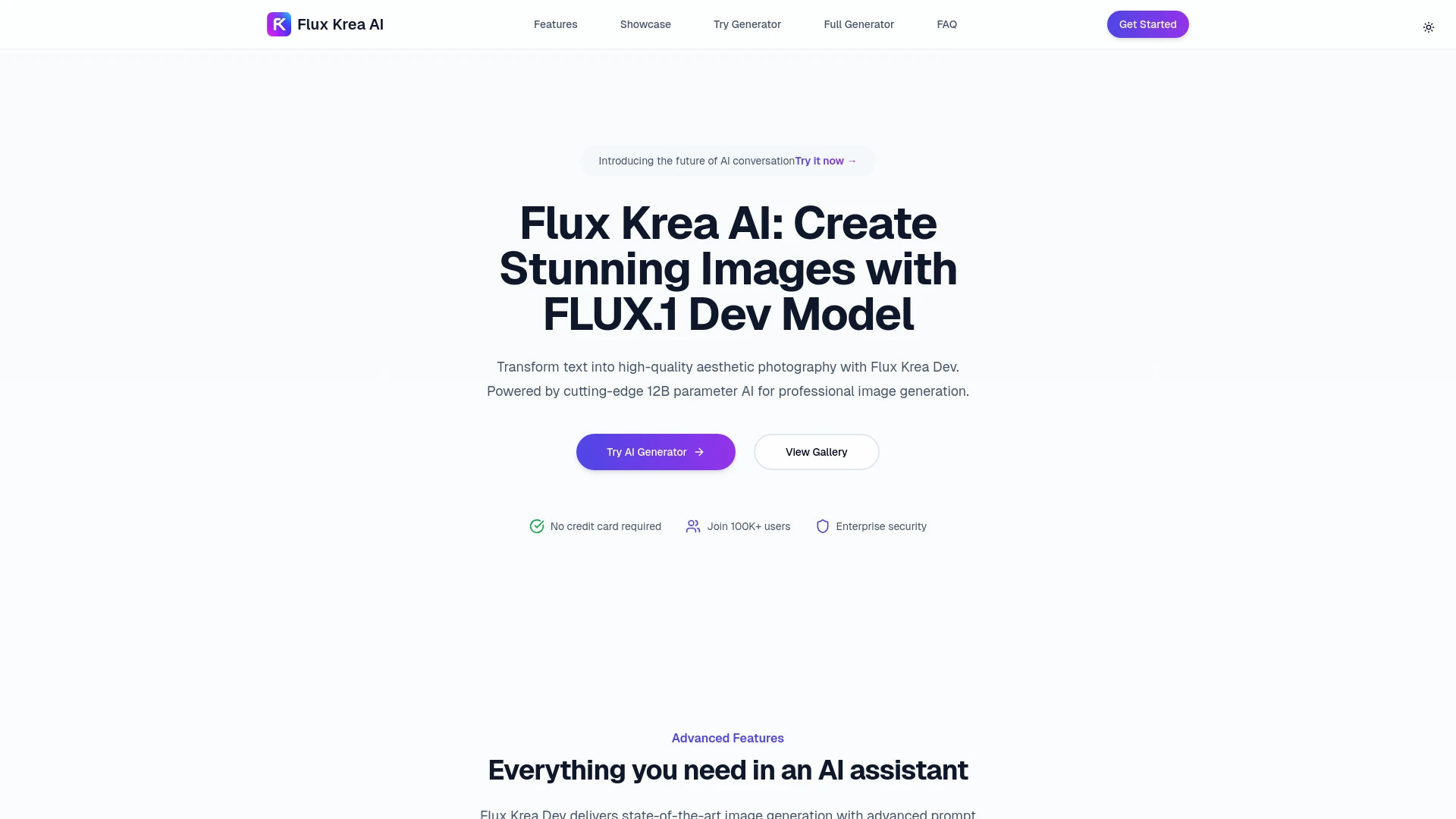 Flux Krea - AI Tool Ocean