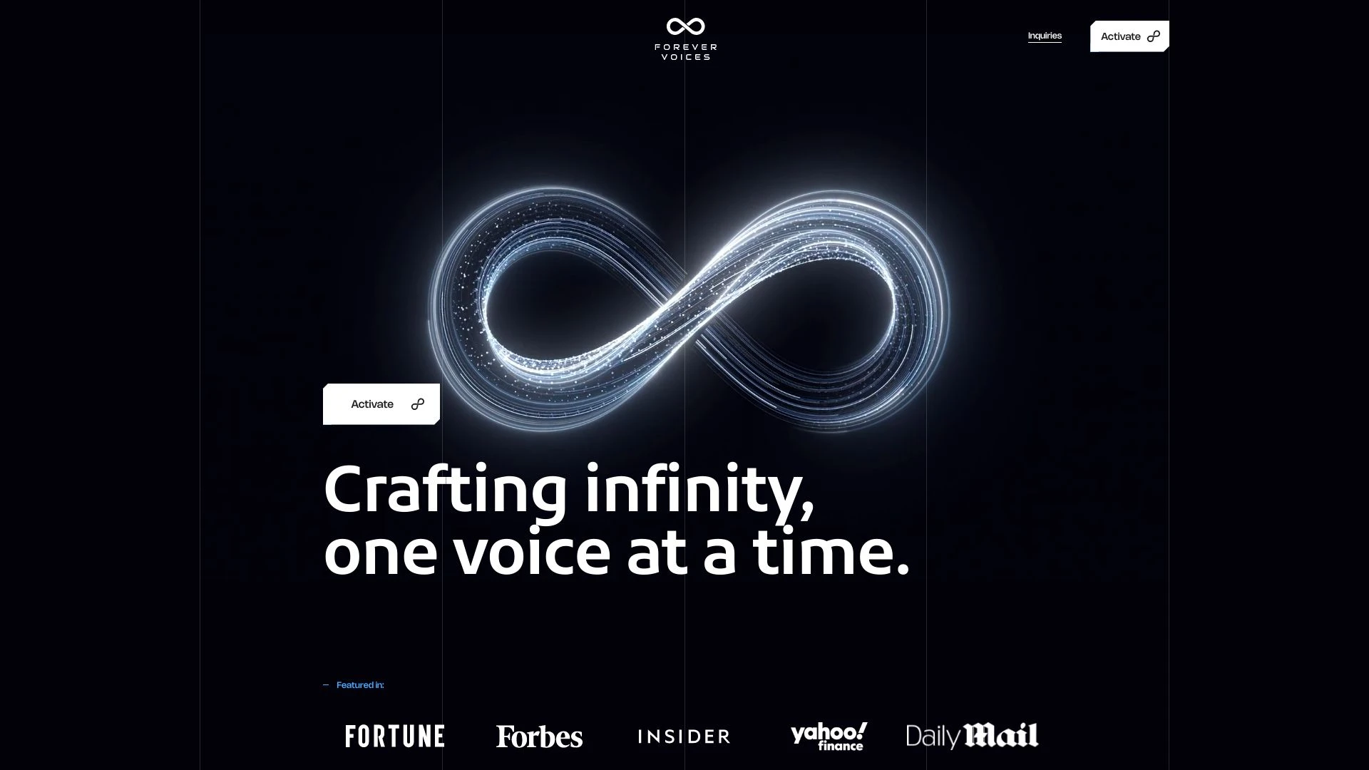 Forever Voices - AI Tool Ocean