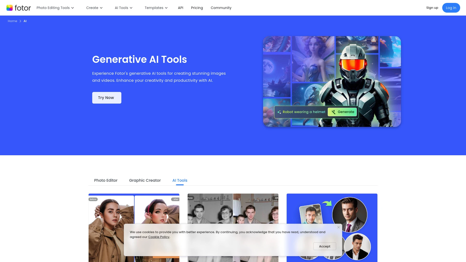 Fotor - AI Tool Ocean