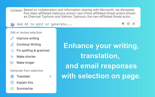 FoxAI - Chrome Extension - AI Tool Ocean