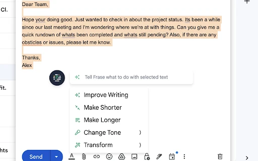 Frase - Chrome Extension - AI Tool Ocean