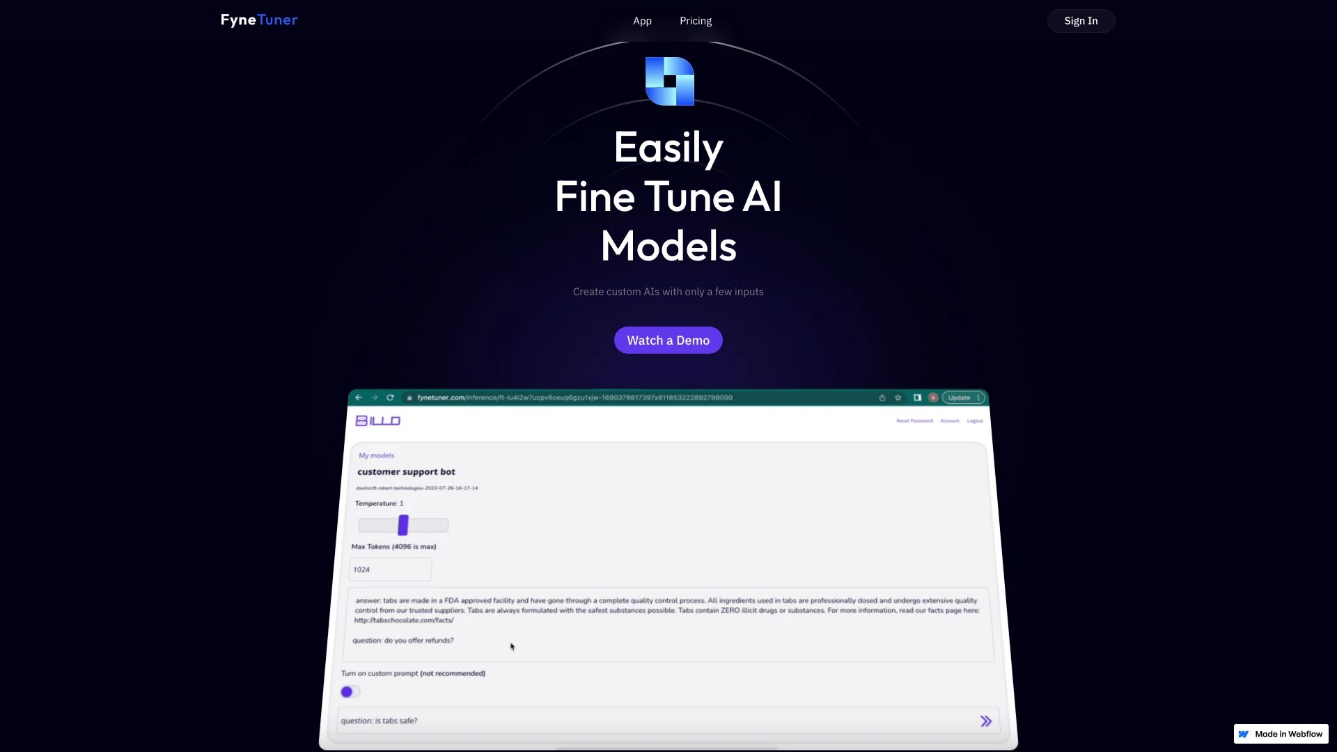 FyneTuner AI - AI Tool Ocean