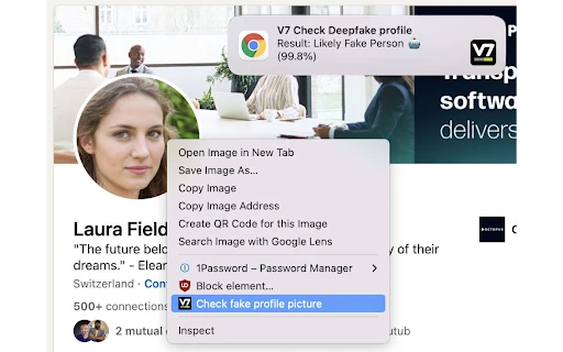 GAN or Real Person Detector - Chrome Extension - AI Tool Ocean