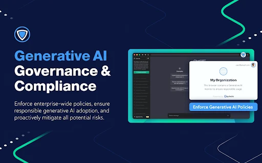 Generative AI Monitor & Policy Enforcer - Chrome Extension - AI Tool Ocean
