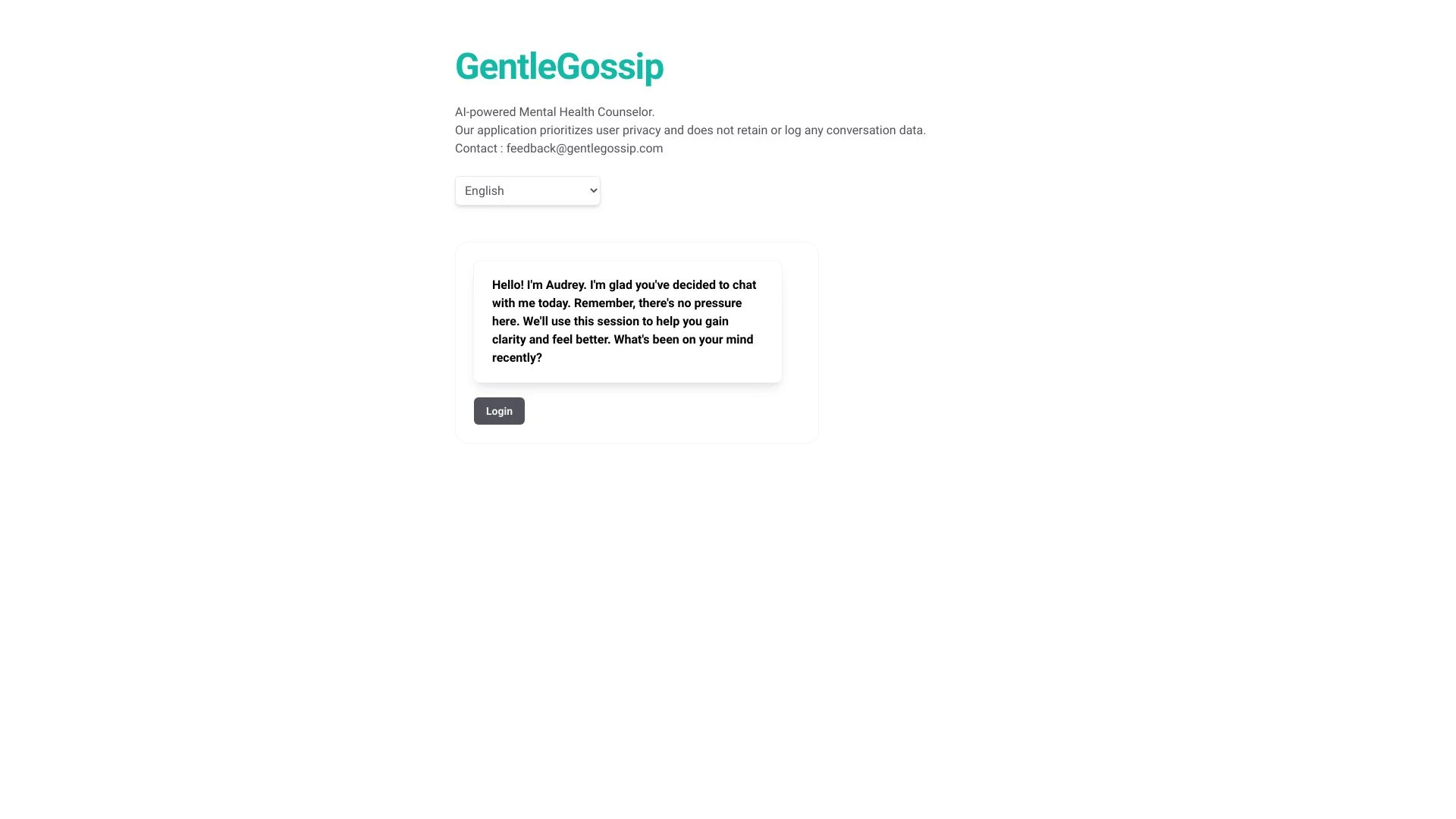 GentleGossip - AI Tool Ocean