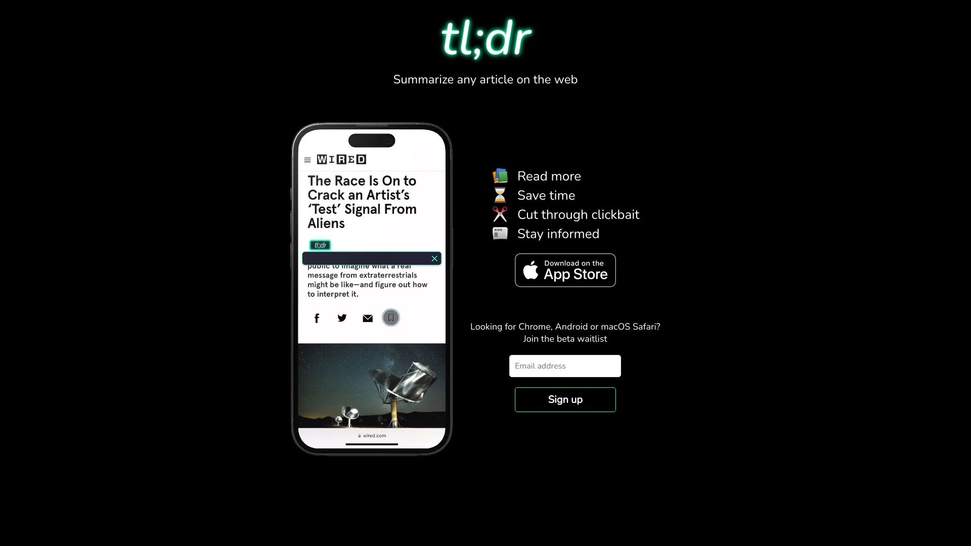 Gettldr AI - AI Tool Ocean
