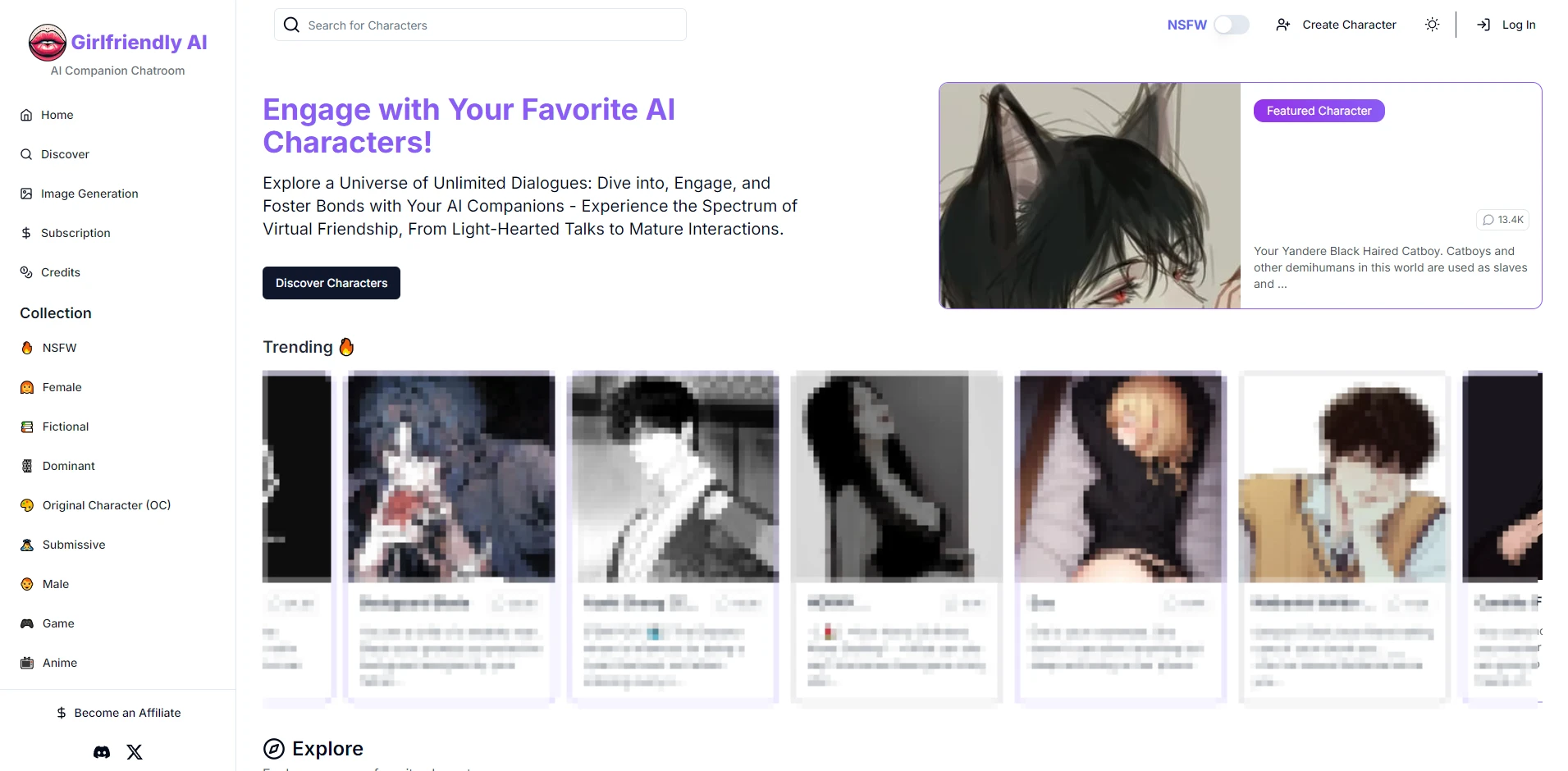 Girlfriendly AI - AI Tool Ocean