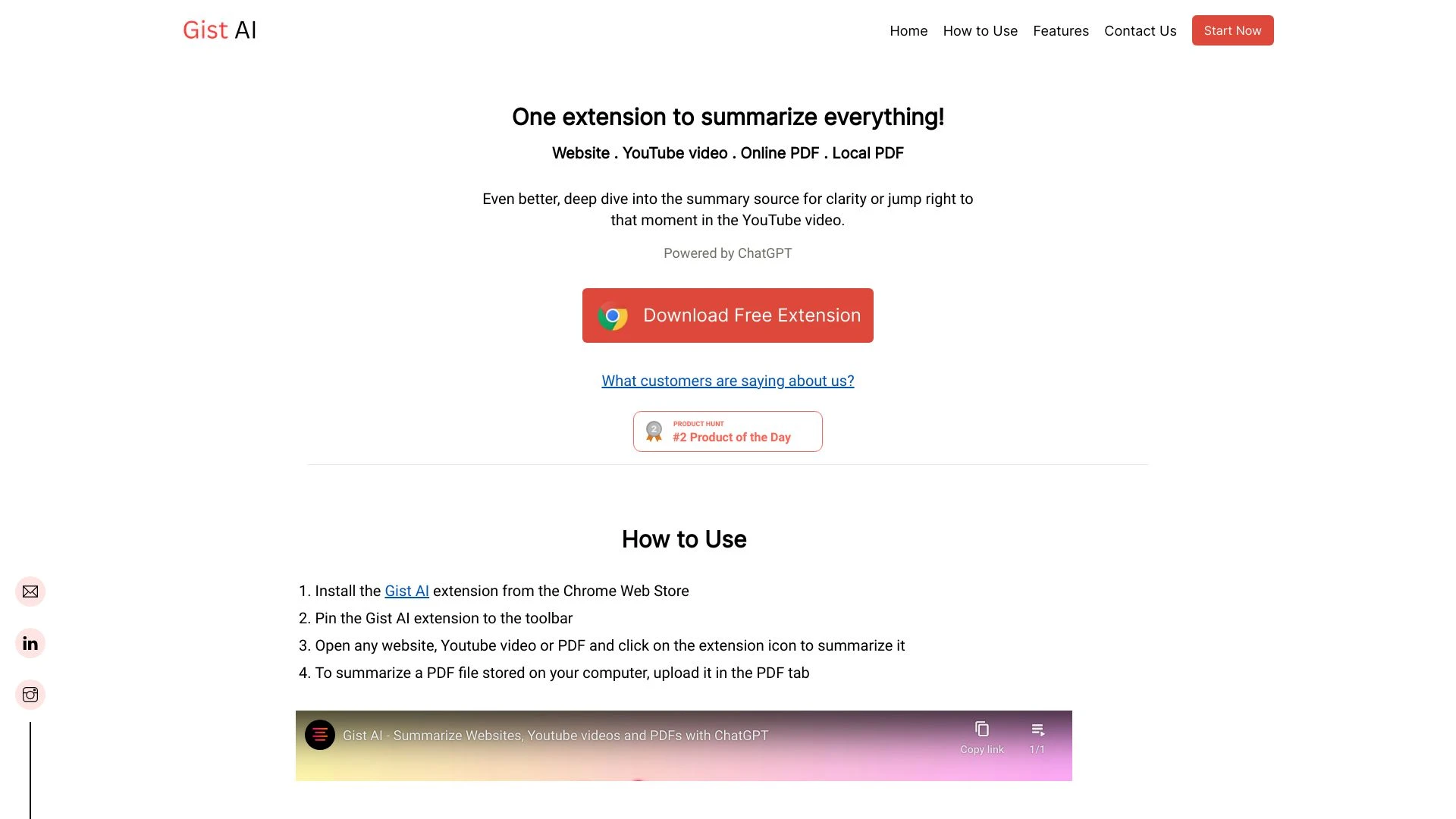 Gist AI - AI Tool Ocean