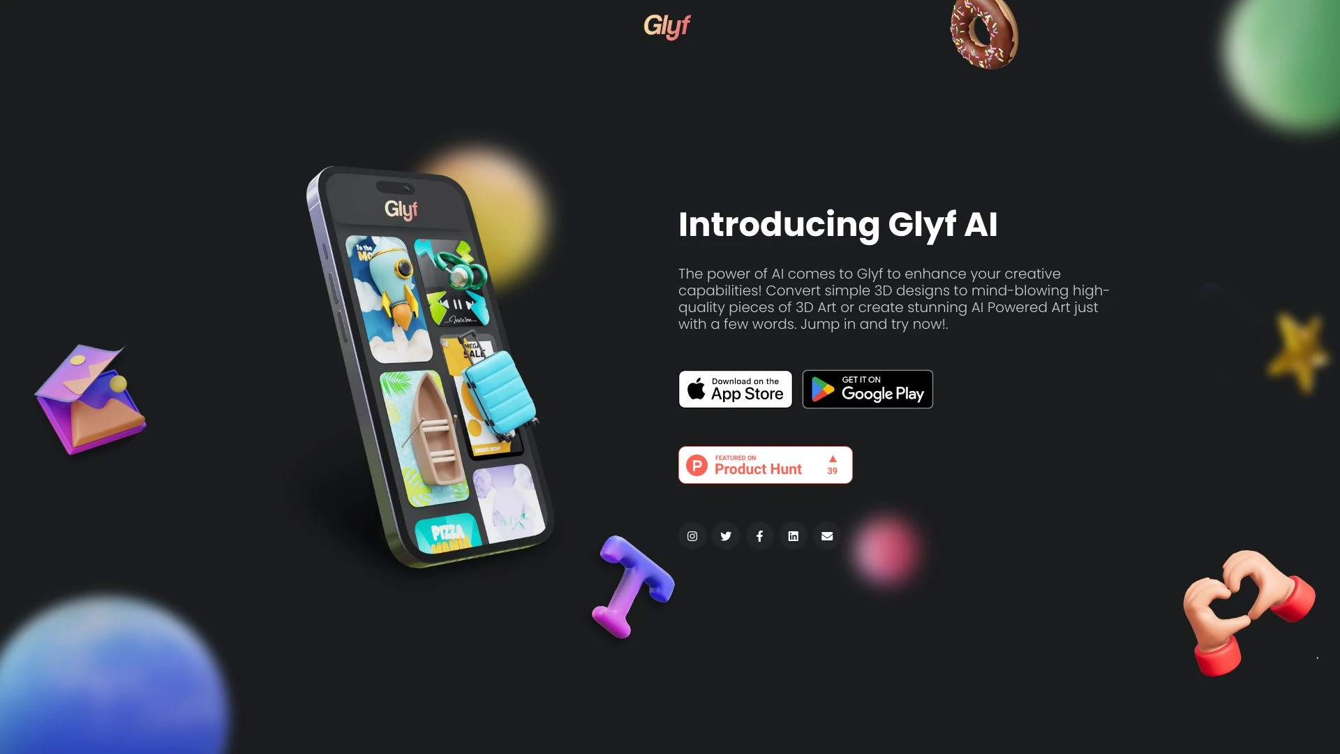 Glyf - AI Tool Ocean