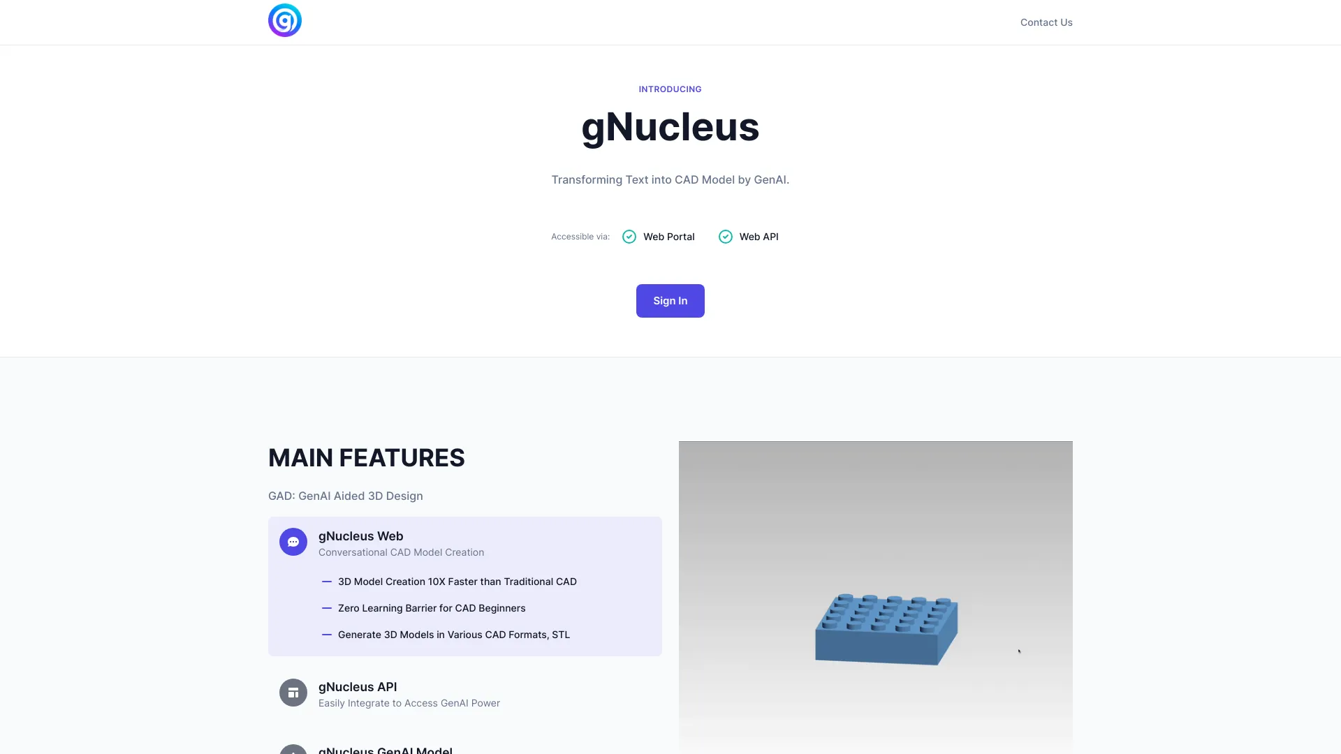 gNucleus - AI Tool Ocean