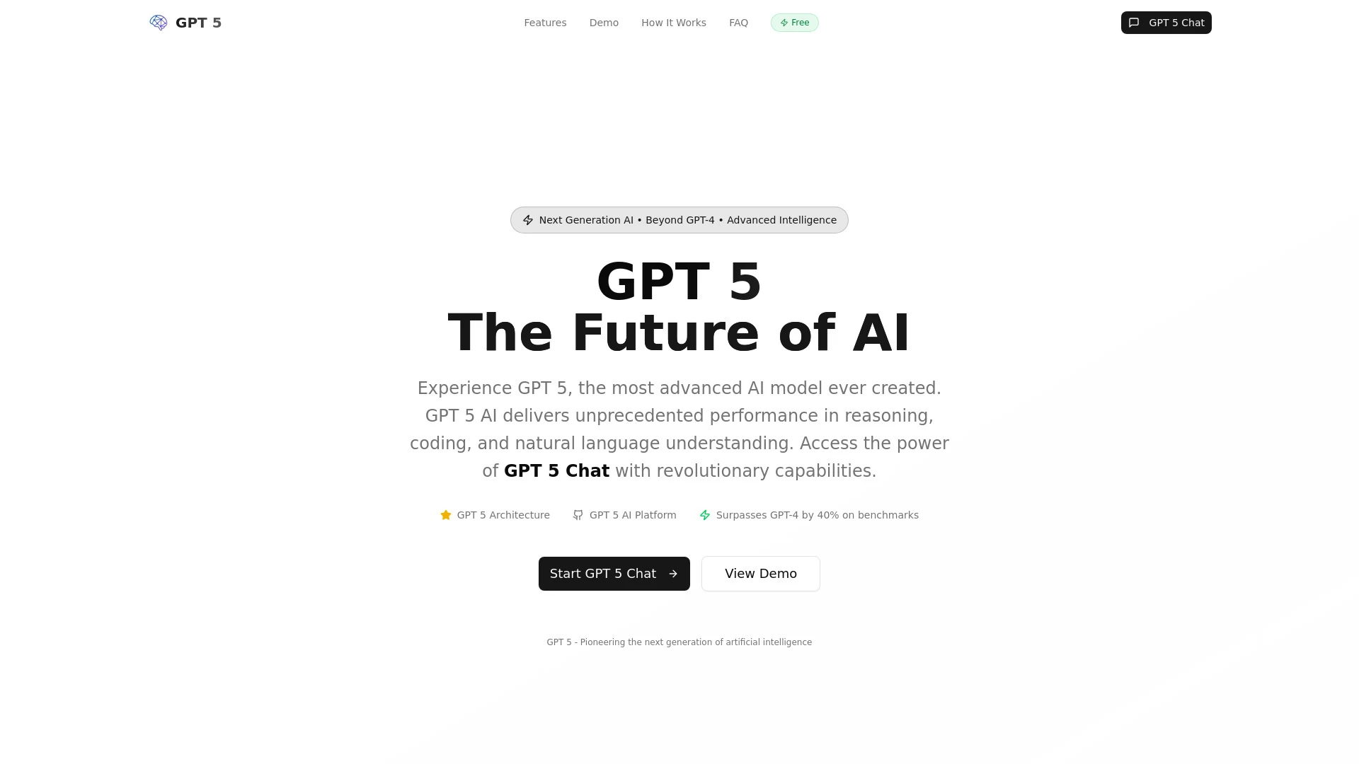Gpt 5 Ai - AI Tool Ocean