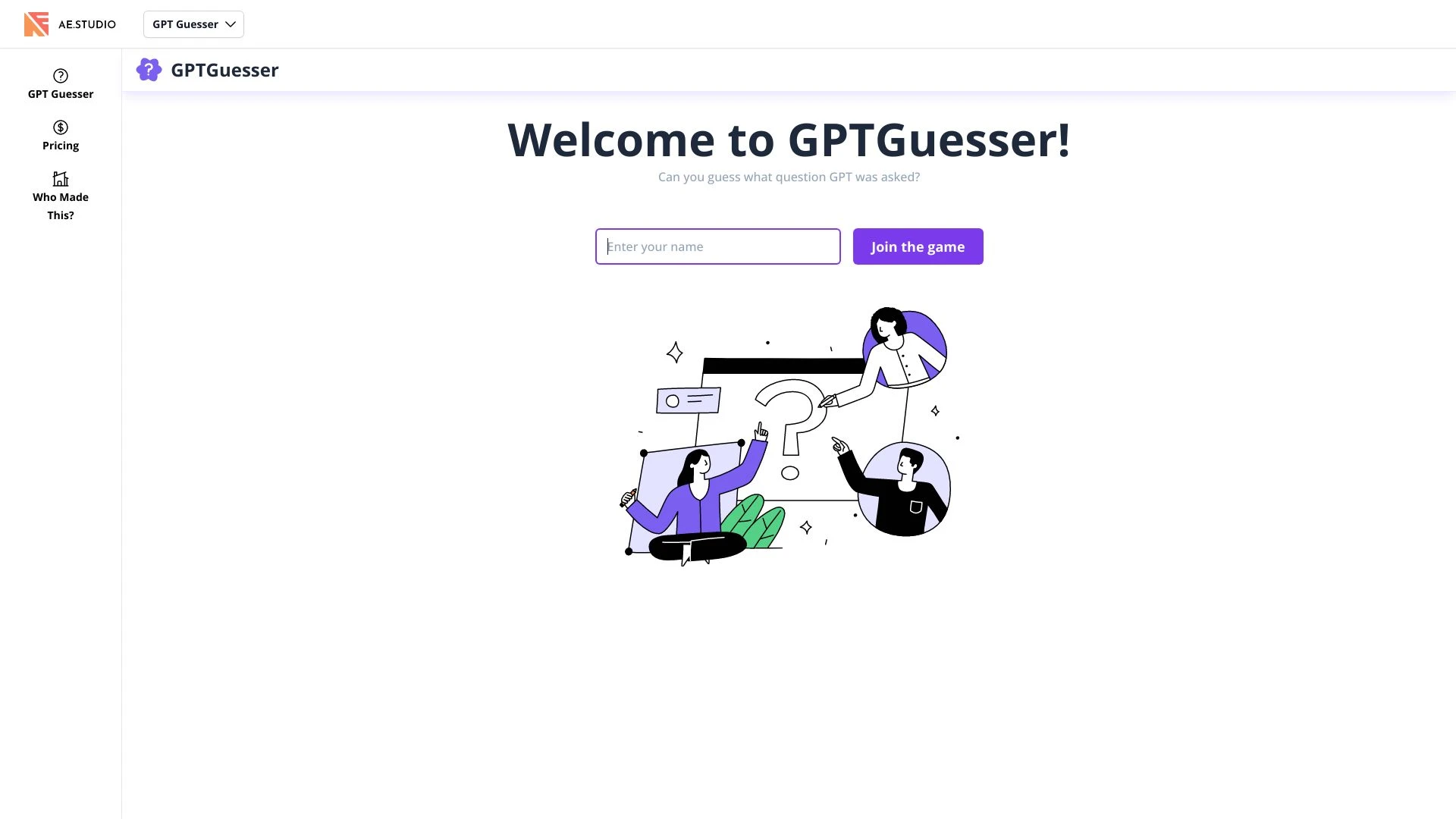 GPT Guesser - AI Tool Ocean