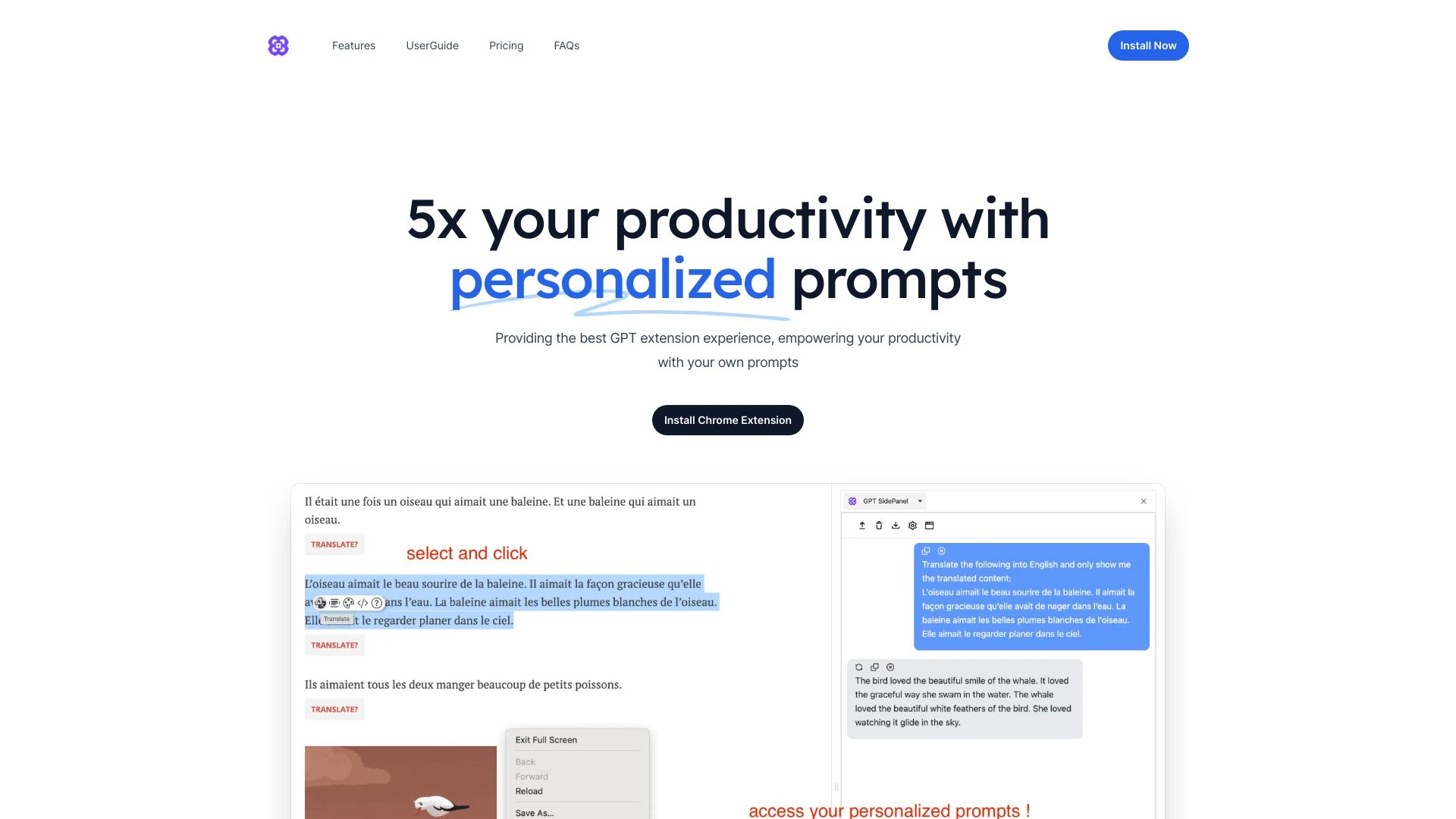 GPT SidePanel - AI Tool Ocean