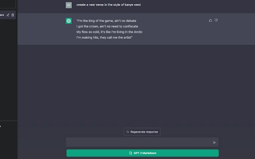 GPT2Markdown - Chrome Extension - AI Tool Ocean