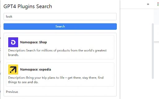 GPT4 Plugins Search - Chrome Extension - AI Tool Ocean