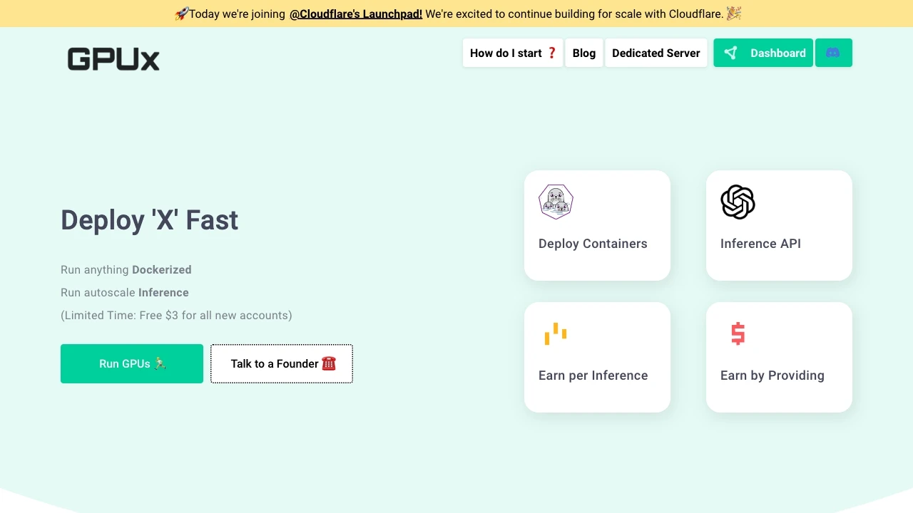 GPUX - AI Tool Ocean