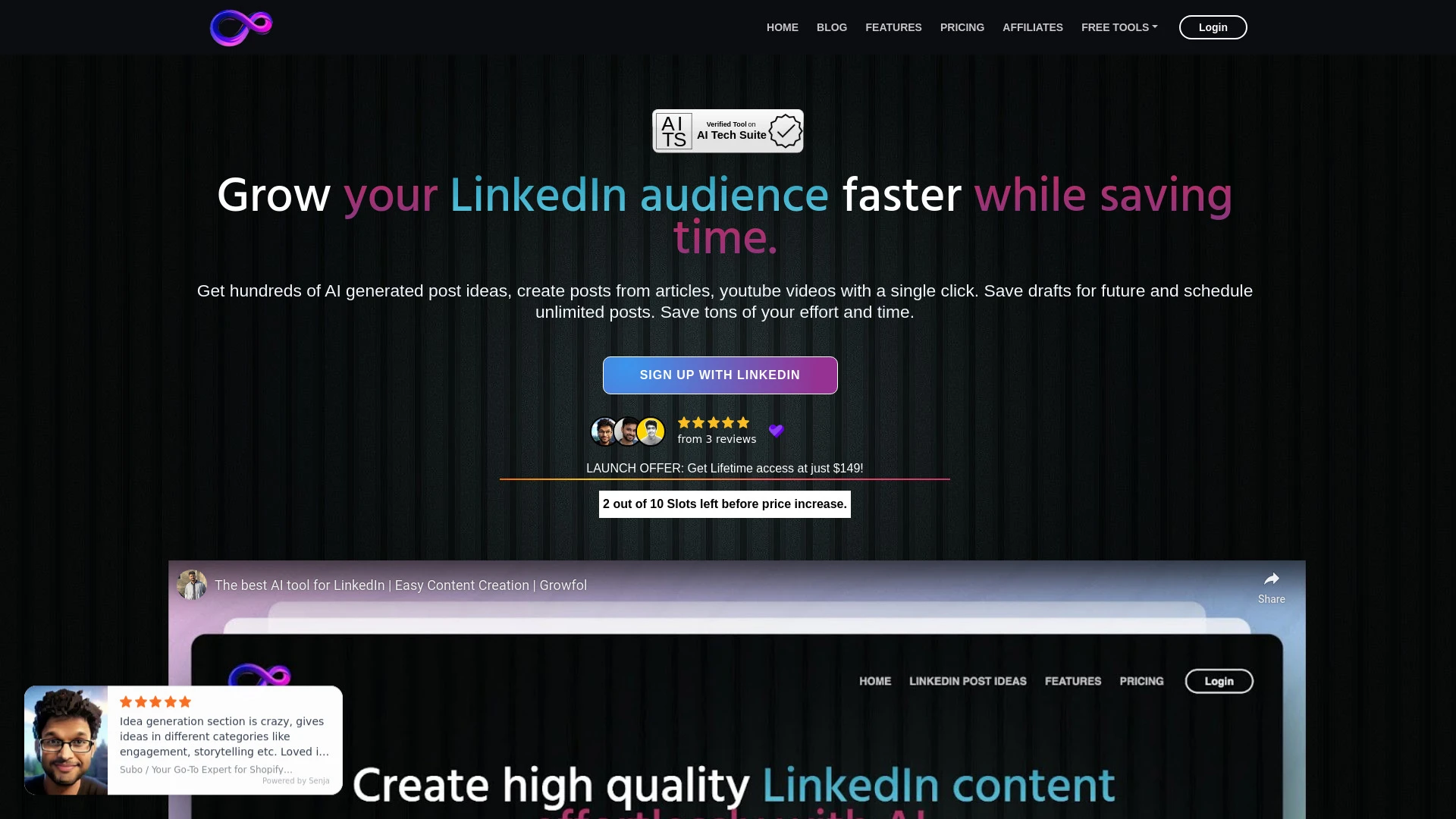 Growfol - AI Tool Ocean