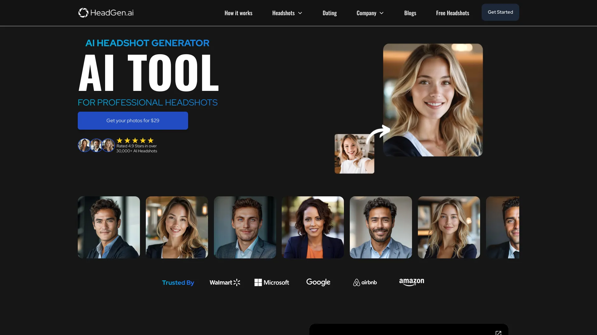 HeadGen AI - AI Tool Ocean