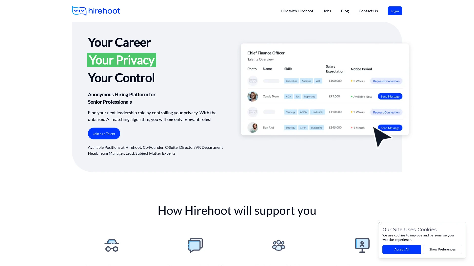 Hirehoot - AI Tool Ocean