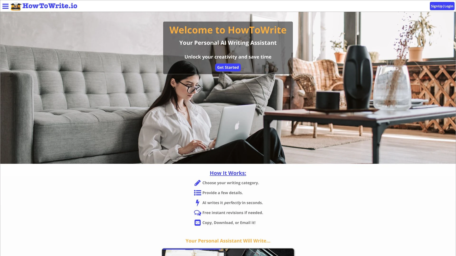 HowToWrite.io - AI Tool Ocean
