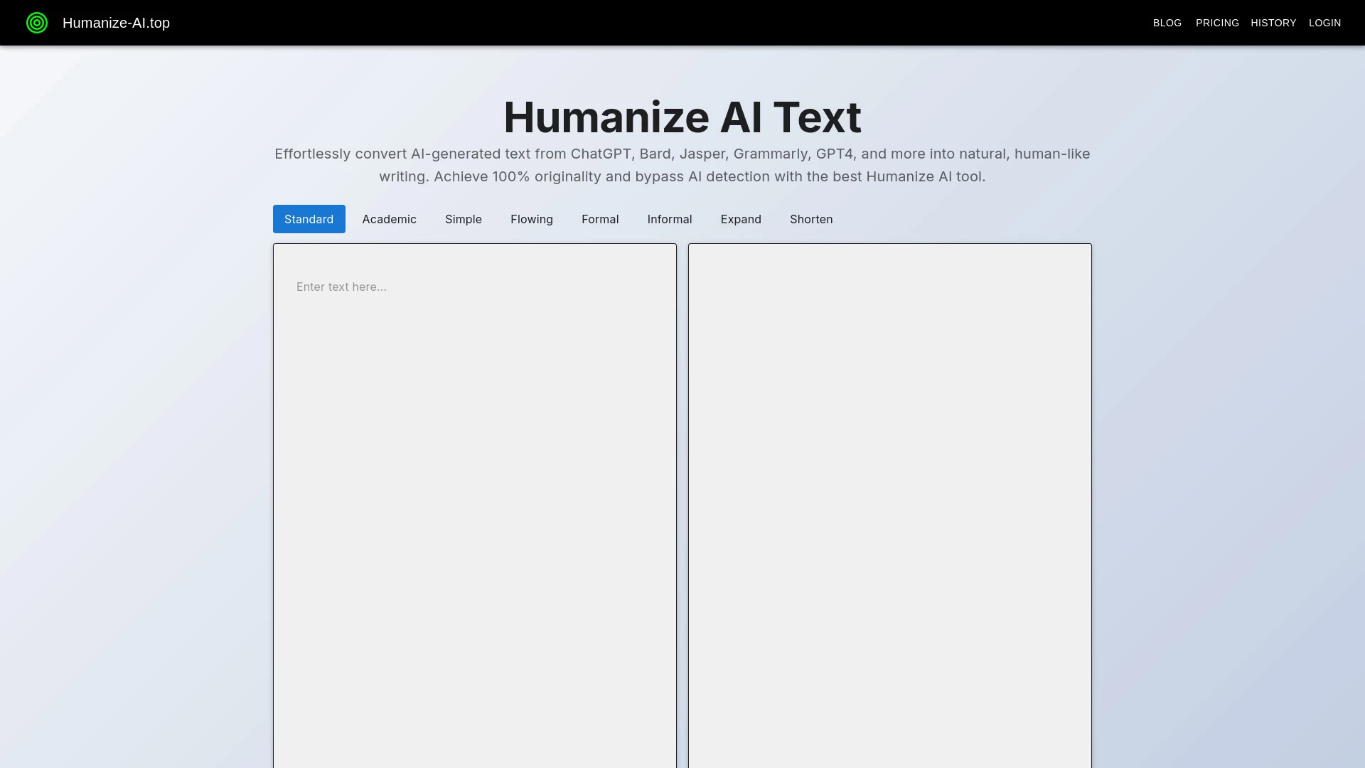 Humanize-AI.top - AI Tool Ocean