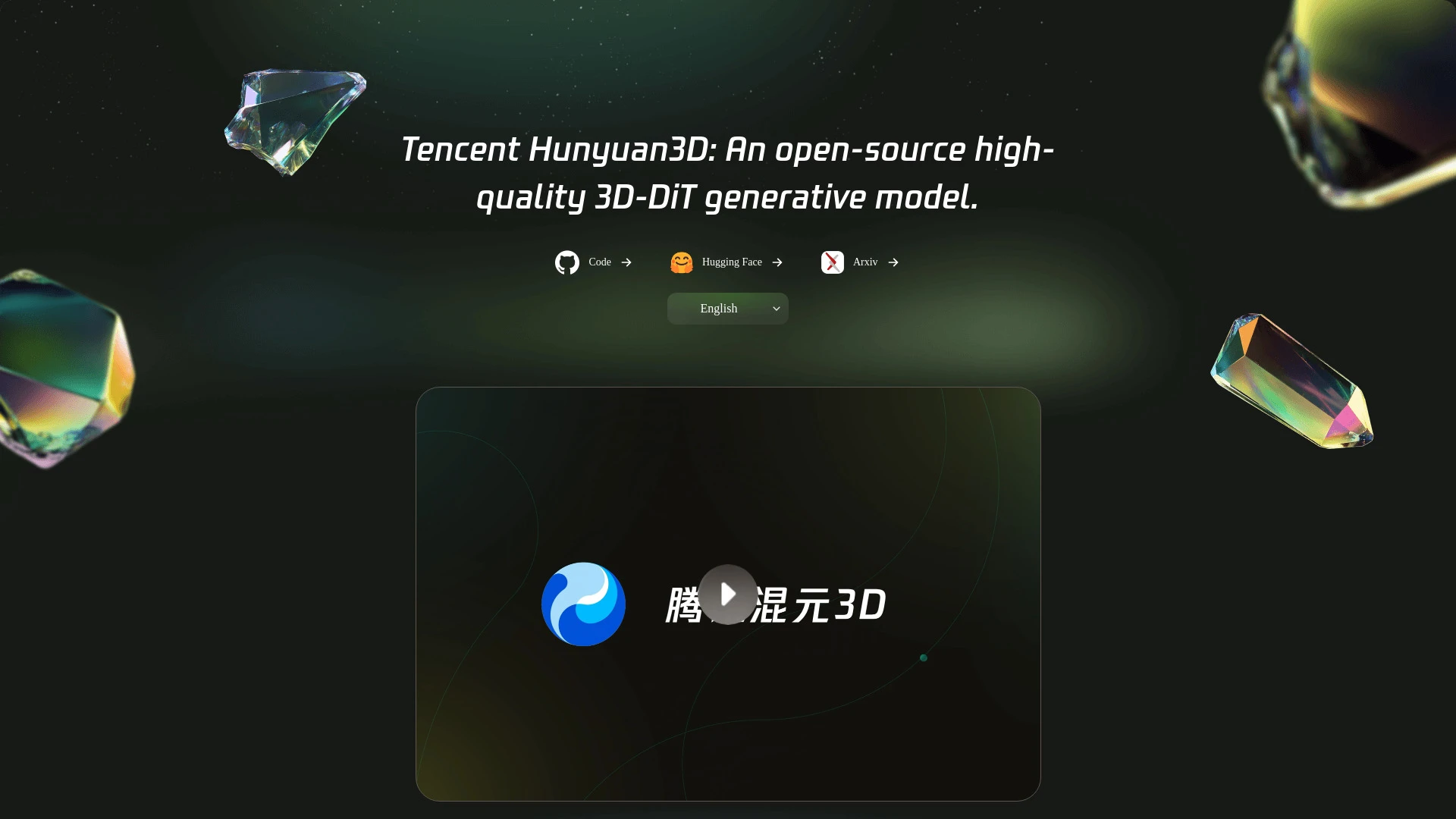 Hunyuan3D 2.0 - AI Tool Ocean