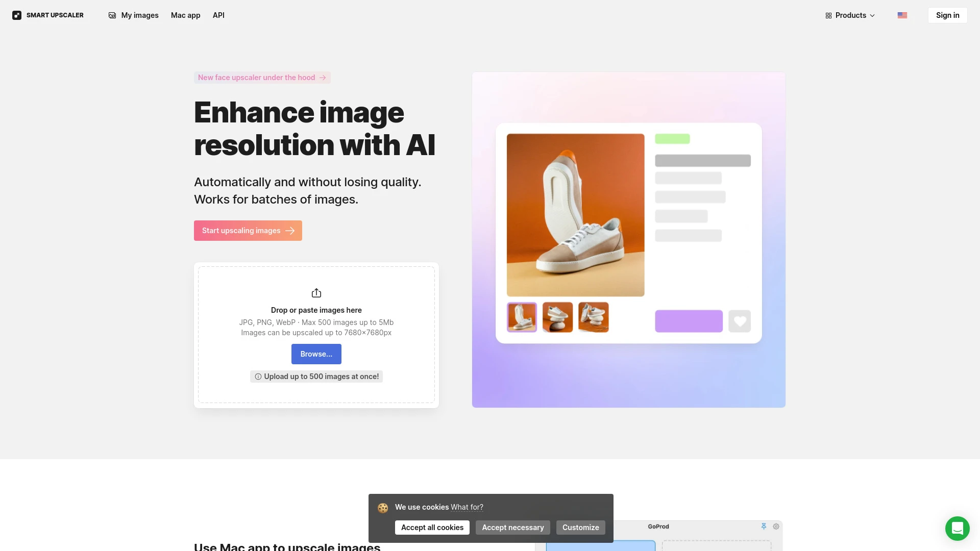 Icons8 Smart Upscaler - AI Tool Ocean
