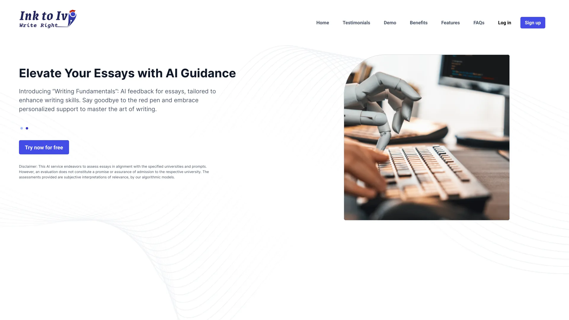 Ink to Ivy - AI Tool Ocean