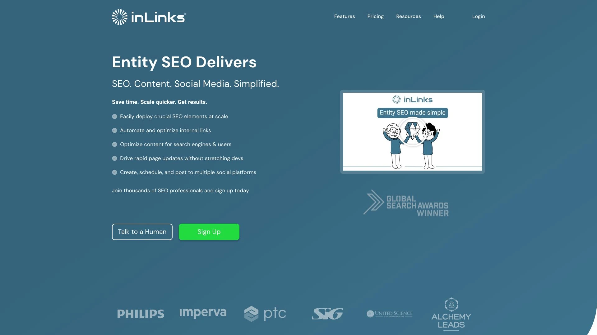 Inlinks Entity SEO Tool - AI Tool Ocean