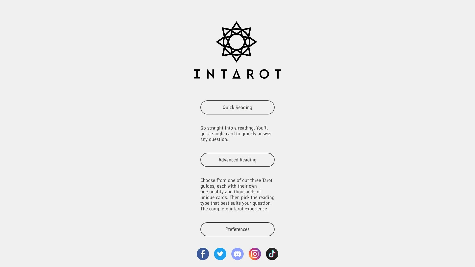 Intarot - AI Tool Ocean
