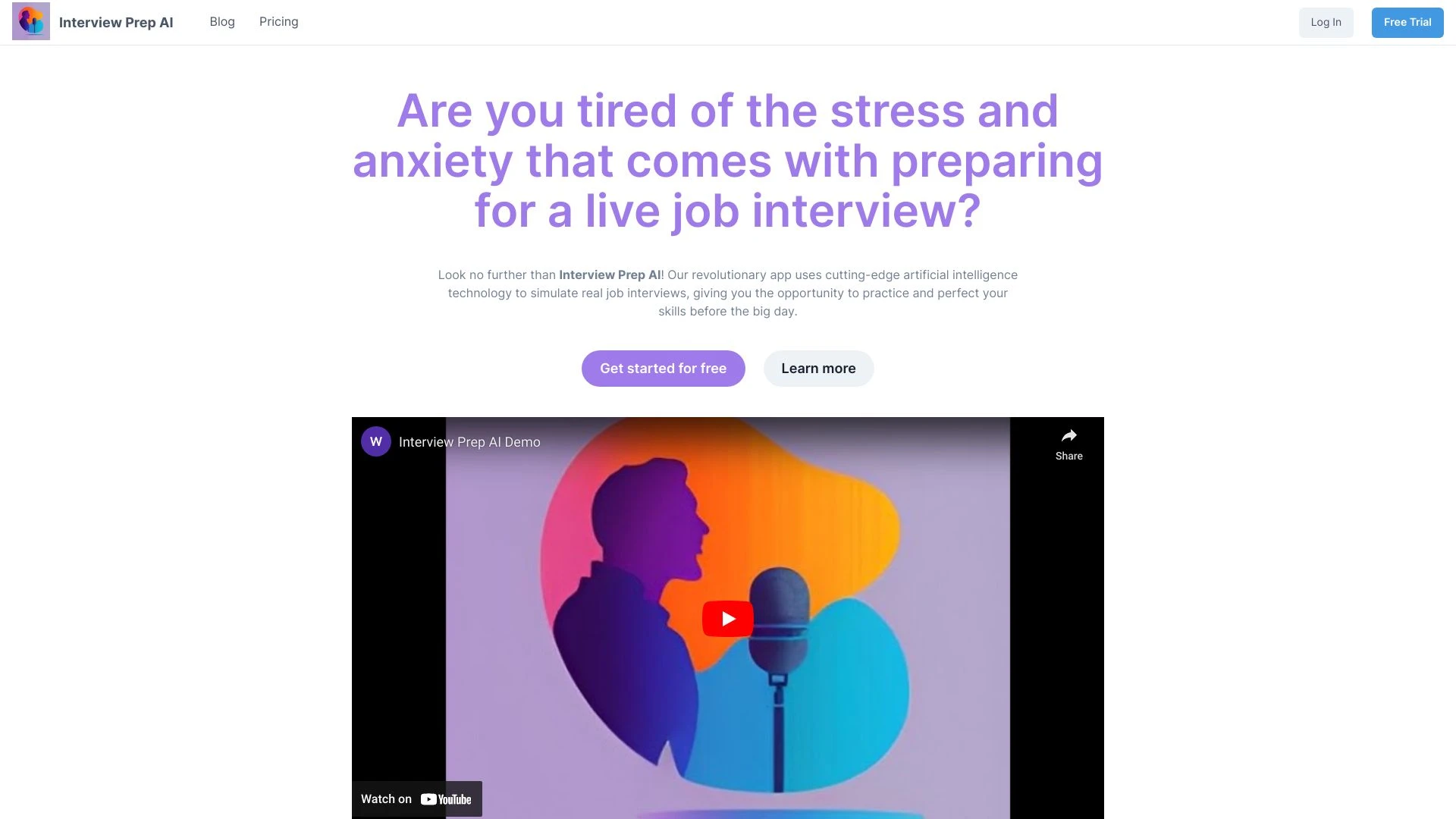 Interview Prep AI - AI Tool Ocean