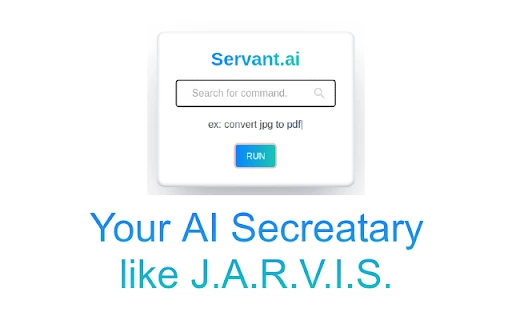 J.A.R.V.I.S. AI Secretary - Chrome Extension - AI Tool Ocean