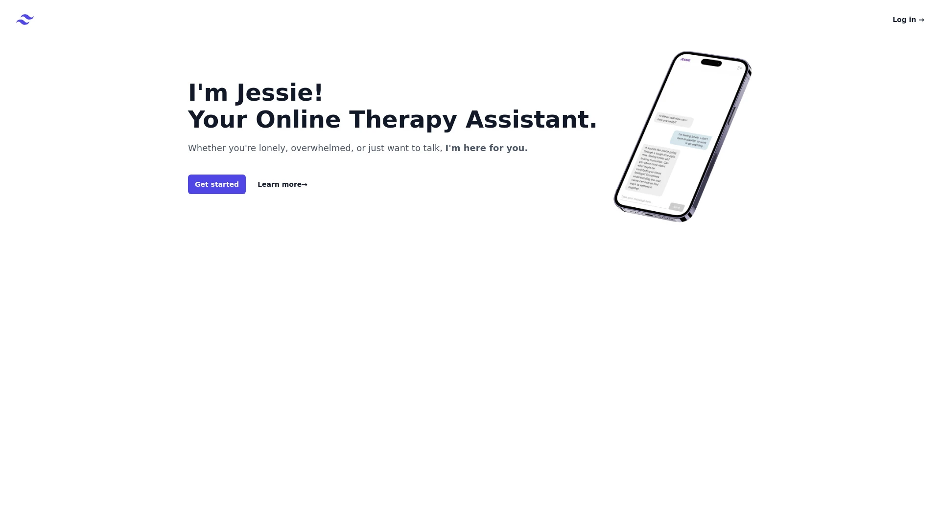 Jessie Therapist AI - AI Tool Ocean