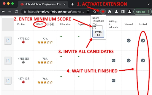 JobBank.gc.ca Extension - Chrome Extension - AI Tool Ocean