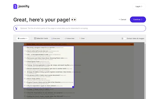 Jsonify - Chrome Extension - AI Tool Ocean