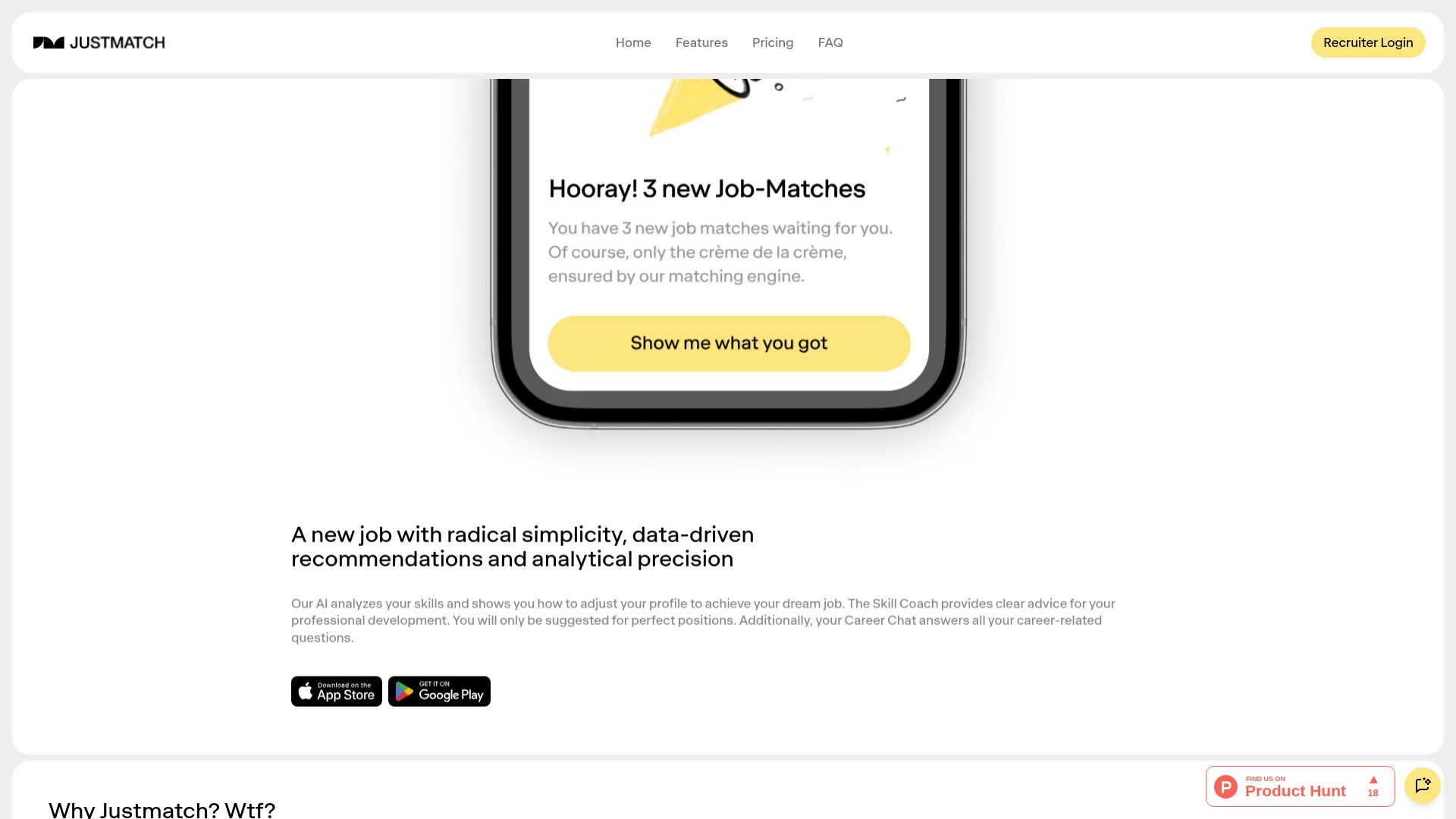 Justmatch - AI Tool Ocean