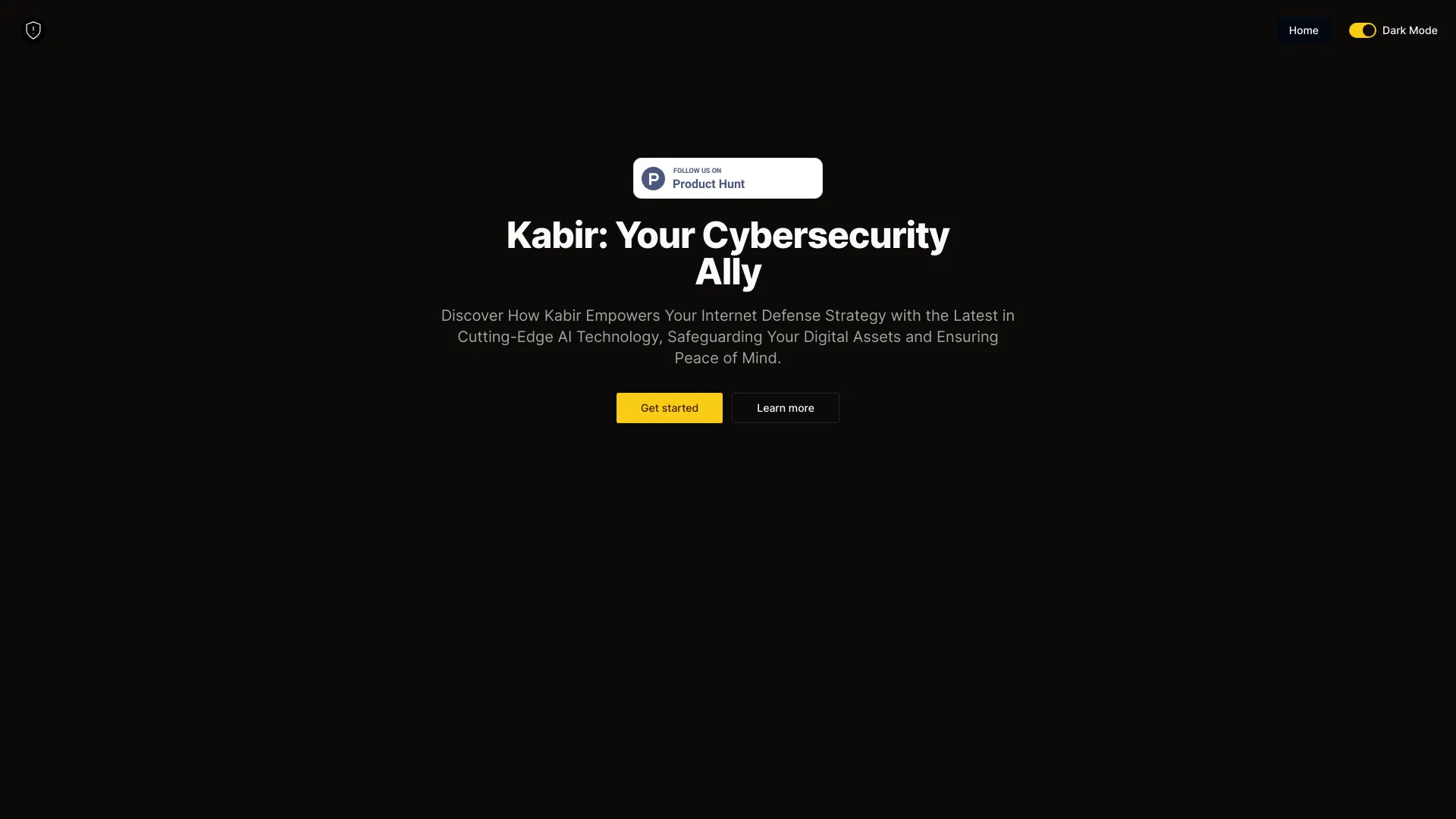 Kabir : Your Cybersecurity Assistant - AI Tool Ocean