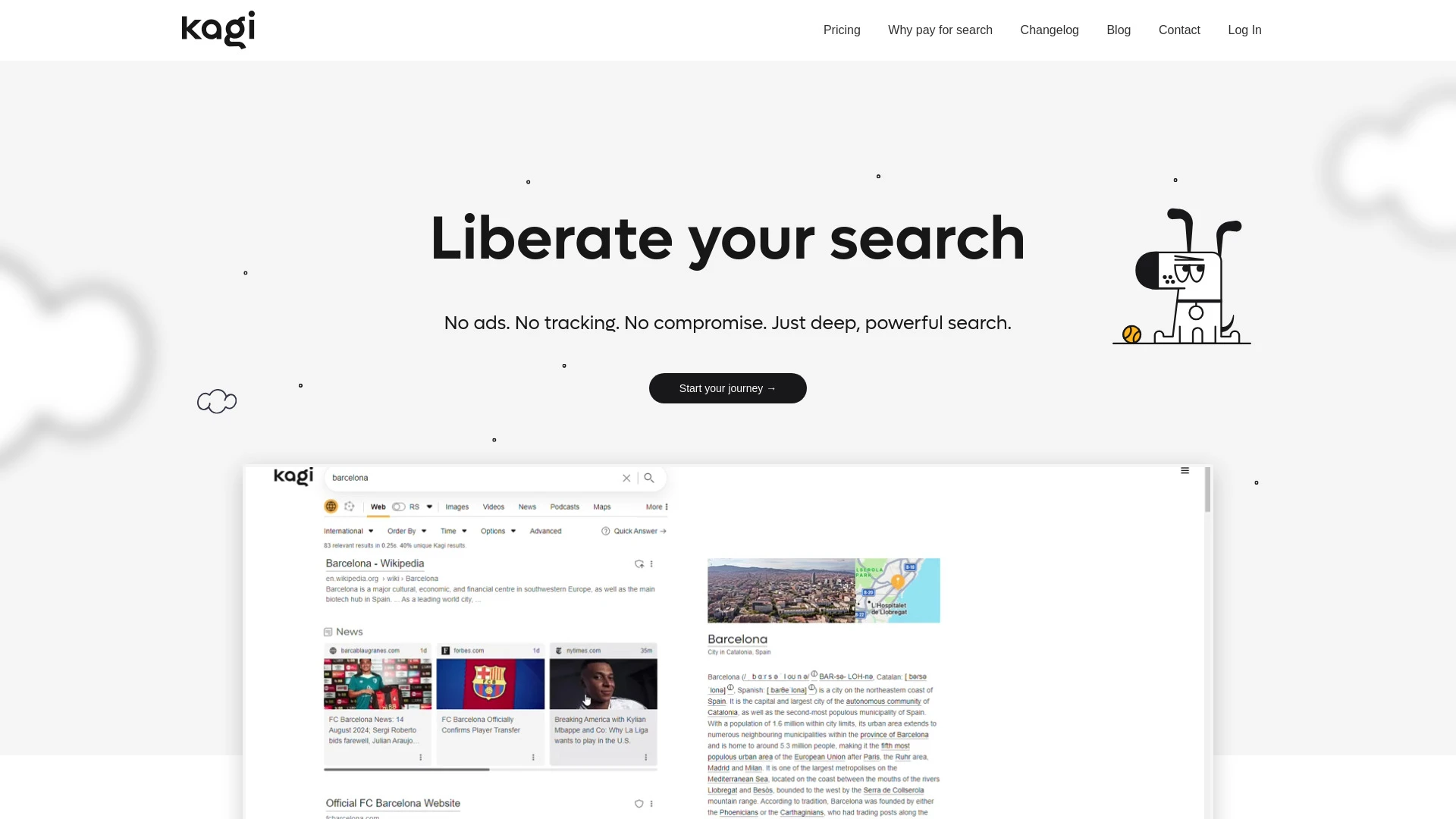 Kagi Search - AI Tool Ocean