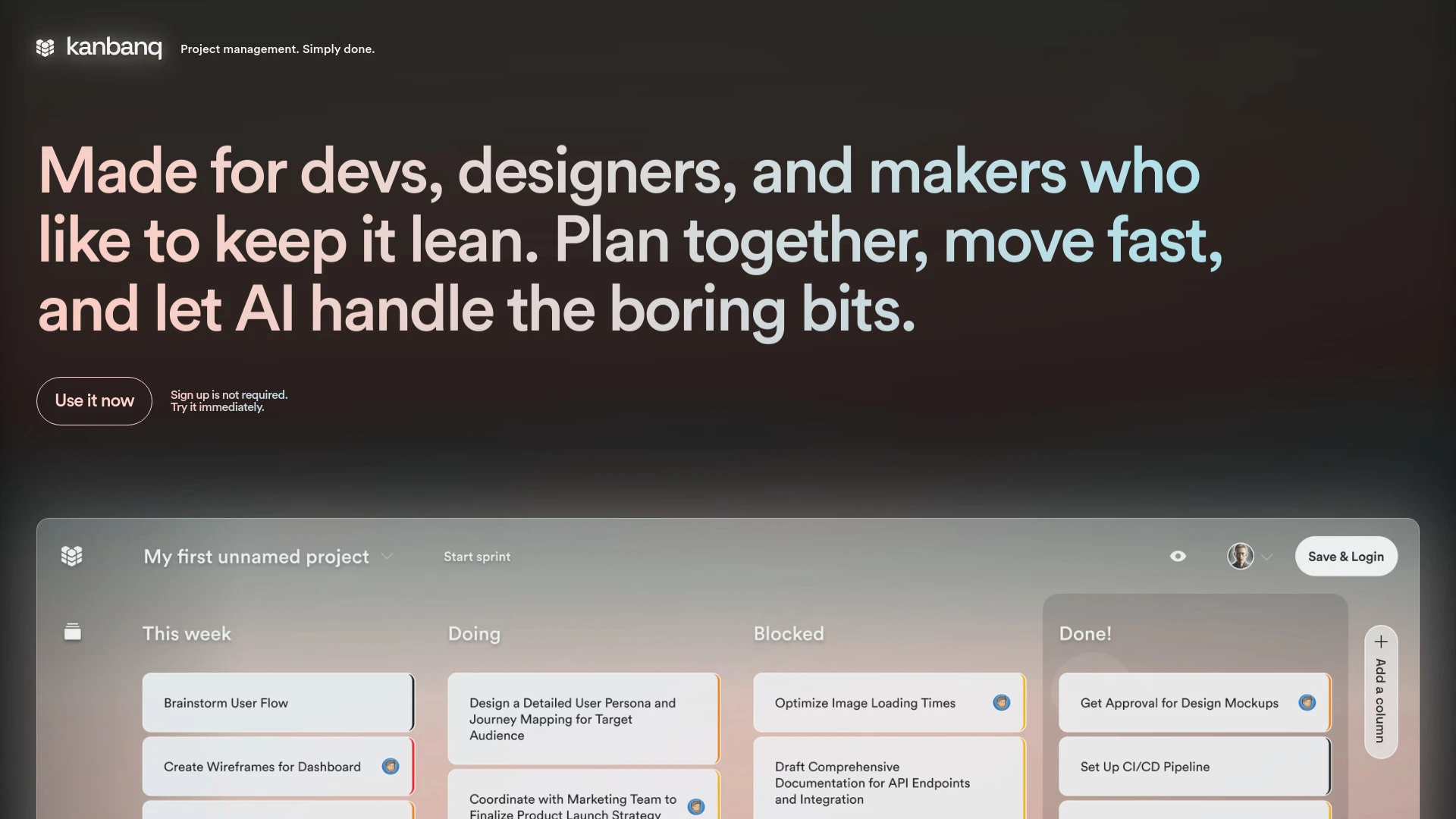 Kanbanq - AI Tool Ocean