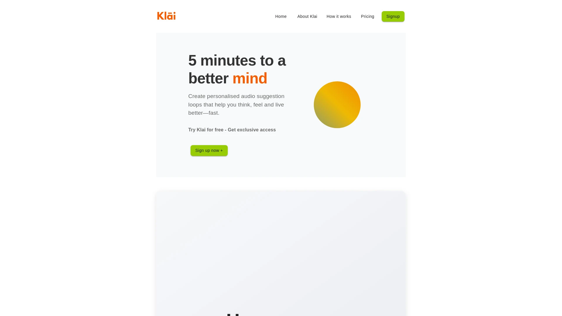 Klai.me - AI Tool Ocean