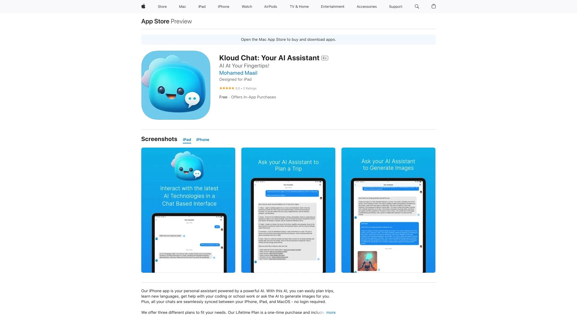 Kloud Chat - AI Tool Ocean