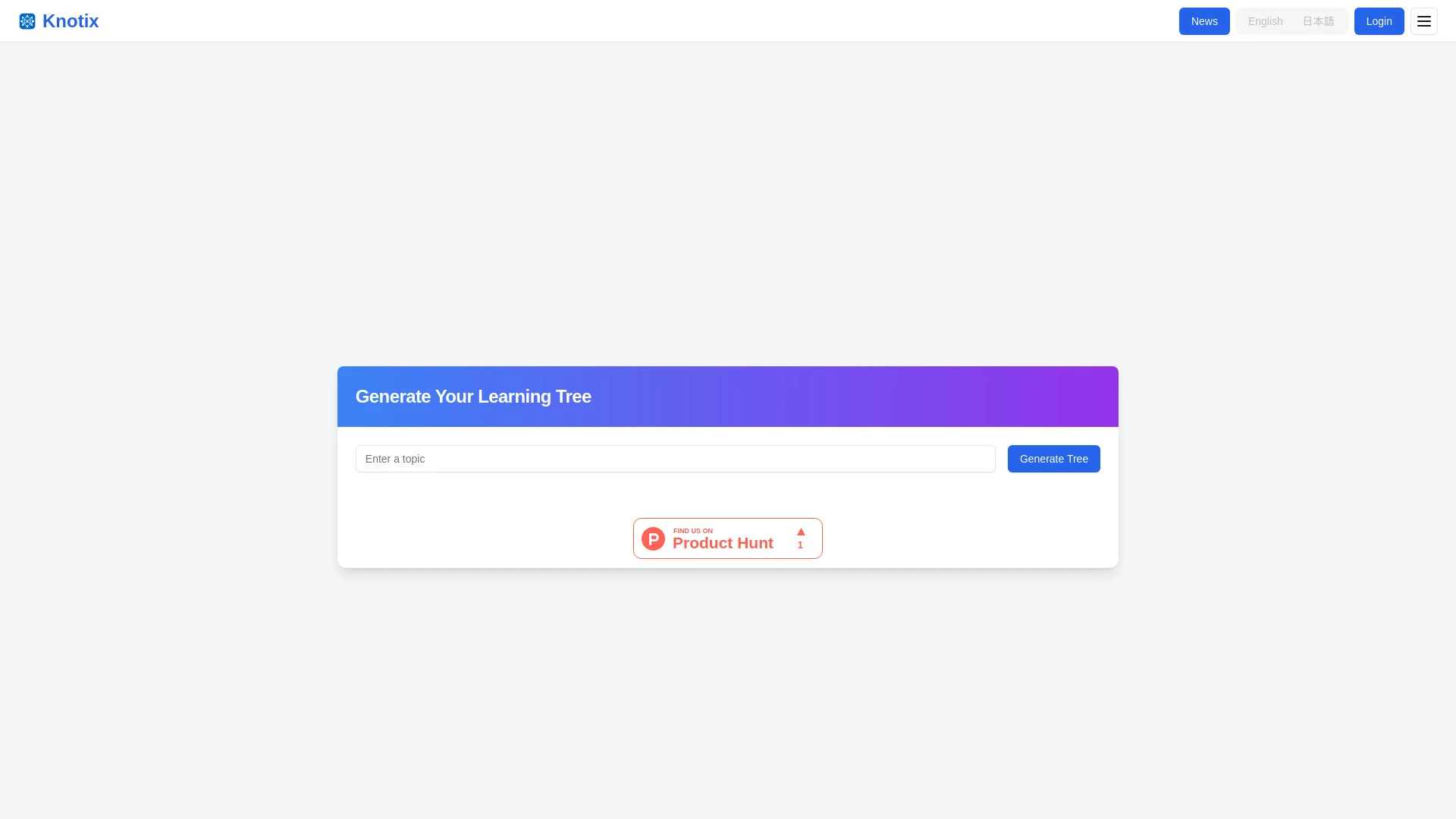 Knotix - AI Tool Ocean