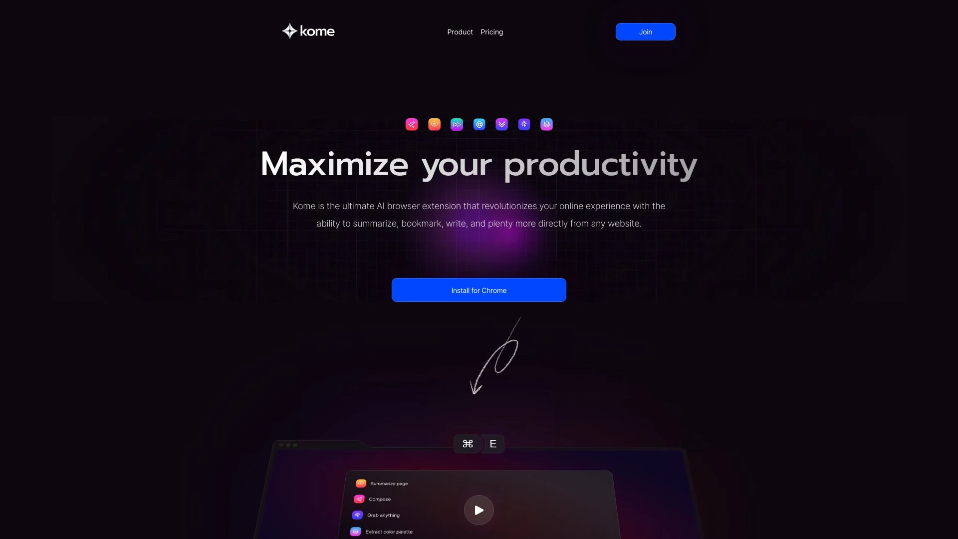 Kome AI - AI Tool Ocean