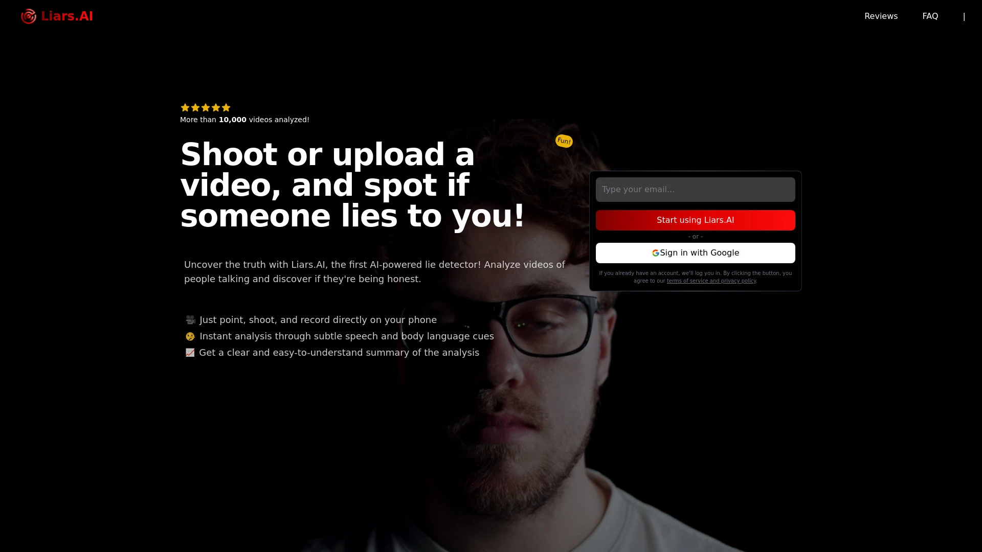 Liars.AI - AI Tool Ocean