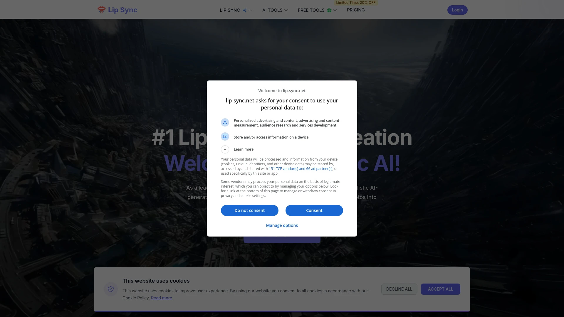 LIP-SYNC - AI Tool Ocean